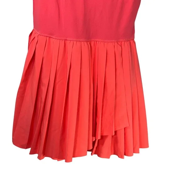 Aerie Offline Vibrant Pink Comfy Athletic Tank Top Romper Skirt Tennis Dress M - Picture 3 of 7